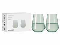 RITZENHOFF 3651004 Wasserglas 500 ml – Serie Fjordlicht Nr. 4 – 2 Stück mit