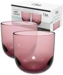 like. by Villeroy & Boch &ndash; Like Glass Wasserglas Lila, Sp&uuml;lmaschinenfest,...