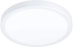 EGLO LED Deckenleuchte Fueva 5, &Oslash; 28,5 cm, Aufbauleuchte, Bad-Deckenlampe aus...