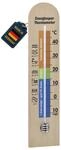 TFA Dostmann Energiespar-Thermometer, 12.1055.05, Innenthermometer, mit Energiespar