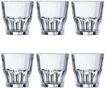 Arcoroc ARC J2611 Granity Whiskyglas, 200ml, Glas, transparent, 6 St&uuml;ck