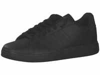 adidas Grand Court Lifestyle Tennis Lace-Up Sneaker, core Black/core Black/Grey...