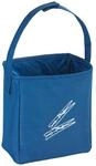 WENKO W&auml;scheklammerbeutel Blau, Polyester, 17 x 19 x 10 cm, Blau