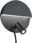 Trio Leuchten LED Wandleuchte Mario 222370232, Metall Schwarz matt, inkl. 6...