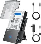 GRAUGEAR Festplatten Dockingstation f. 2,5/3,5 Zoll SATA Externe Festplatte