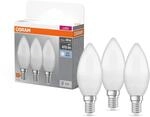 Osram LED BASE Classic B40, matte Filament LED-Lampen aus Glas f&uuml;r E14 Sockel,