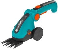 Gardena Set Akku-Grasschere ComfortCut Li: Rasenkantenschere und Teleskopstiel...