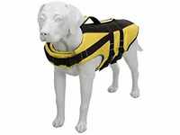 Trixie 30127 Schwimmweste für Hunde, M, schwarz/gelb