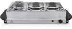 Tristar Edelstahl Buffetw&auml;rmer f&uuml;r Partys & Buffets, 4,2 L, Einstellbares