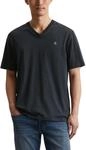 Marc O'Polo Herren T-Shirt aus Bio-Baumwolle mit V-Ausschnitt, Blau (Dark...