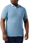 Marc OߴPolo Herren Kurzarm-Poloshirt mit Stretch-Anteil Shaped Fit, Blau...