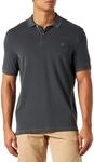 Marc O'Polo Herren Kurzarm-Poloshirt mit Stretch-Anteil Shaped Fit, Grau...