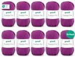 Gr&uuml;ndl Wolle Cotton Fun - Wolle zum H&auml;keln - Strickgarn - H&auml;kelgarn - Pflegeleicht