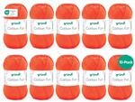 Gr&uuml;ndl Wolle Cotton Fun - Wolle zum H&auml;keln - Strickgarn - H&auml;kelgarn - Pflegeleicht