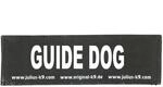 JULIUS K-9 Klettaufschrift, Guide Dog, gro&szlig;, Schwarz