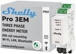 Shelly Pro 3EM (120A) | WLAN & LAN DIN-Schiene 3-Phasen Energiez&auml;hler 