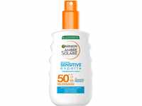 Garnier Sonnenschutz-Spray mit LSF 50+, Wasserfestes und rückstandsloses Spray...