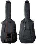 GEWA Kontrabass Gig-Bag Premium 4/4 - 10 mm Polsterung, Bogentasche, Rucksackgurte,