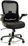 hjh OFFICE XXL Drehstuhl bis 220 kg belastbar Instructor T I Leder Stuhl Schwerlast