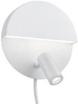 Trio Leuchten LED Wandleuchte Mario 222370231, Metall Wei&szlig; matt, inkl.6 Watt...