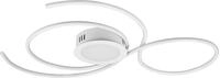 Trio Leuchten LED Deckenleuchte Jive 623419231, Metall Wei&szlig; matt, inkl. 48...