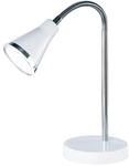 Reality Leuchten LED Tischleuchte Arras R52711101, inkl. 3,8 Watt LED, Schirm