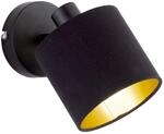 RL LIVE YOUR LIGHT Reality Leuchten Tommy R80331079 Wandspot, Metall Schwarz...