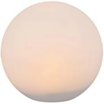 Reality Leuchten Solar LED Au&szlig;enleuchte Melo R55326901, Kunststoff wei&szlig;,...
