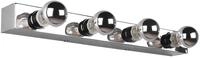 Trio Leuchten Bad Wandleuchte Theatro 283600406, Metall Chrom, exklusiv 4x E27