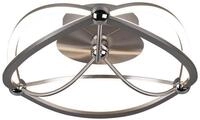 Trio Leuchten LED Deckenleuchte Charivari 621210107, Metall Nickel matt, inkl....