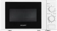 Exquisit&reg; Mikrowelle 700 W, Grill mit 1000 W, 20 Liter, Drehteller 25,5 cm,...