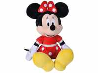 Simba 6315870232PRO - Disney Minnie Mouse, 60cm Plüschtier im roten Kleid,