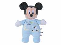 Simba 6315872502 - Disney Mickey Mouse 25cm Plüschtier, Glow in the Dark, Micky