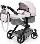 Bayer Design 17031AA Puppenwagen Xeo mit Tasche, h&ouml;henverstellbarer Griff,