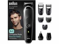 Braun All-In-One Bartpflege Bodygroomer Set, 8-in-1 Barttrimmer / Bartschneider,