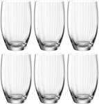 LEONARDO HOME Poesia Trinkglas 6er Set, sp&uuml;lmaschinengeeignete Wasser-Gl&auml;ser,