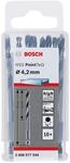 Bosch Professional 10 St&uuml;ck PointTeQ Sechskantbohrer (f&uuml;r Metall, &Oslash;: 4,2 mm,