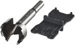 wolfcraft Forstnerbohrer-Set, 2-tlg. I 8728000 I Zum Anzeichnen und Bohren von