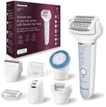 Panasonic ES-EY90 Nass/Trockenepilierer Damen, Dual Disc mit 60 Pinzetten, 90&deg;