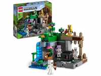 LEGO Minecraft Das Skelettverlies, Set mit Höhlen, Skelettfiguren, feindlichen