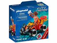 PLAYMOBIL City Action 71040 Rettungsschwimmer-Quad mit Rückziehmotor, ab 4...
