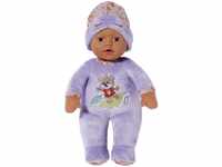 BABY born Sleepy for babies 30cm, weiche Stoffpuppe in lila mit...