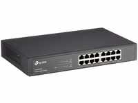 TP-Link TL-SG1016D 16-Port Gigabit Netzwerk Unmanaged Switch (Rackmount,...