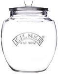 Kilner Universal-Vorratsglas mit Deckel 2 L, luftdichter Glasbeh&auml;lter mit Deckel
