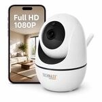 Technaxx Indoor WLAN Sicherheitskamera Full HD 1080P, PTZ IP Kamera mit 355&deg;