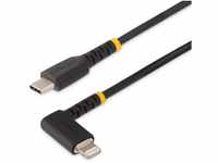 StarTech.com 1 m Robustes USB-C auf Lightning Kabel, USB 2.0 zu Lightning