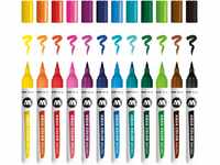 Molotow Aqua Color Brush (Brush Pen Marker Basic-Set 1, Pinsel Spitze für