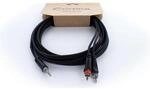 CORDIAL Y-Kabel Tr&auml;ger Stereo-Miniklinke / 2 RCA 1 m