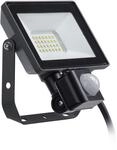 Philips ProjectLine Flutlicht, 20W, 3000K, schwarz, mit Sensor