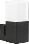 Smartwares Au&szlig;enwandleuchte Black Outdoor &ndash; 800 lm &ndash; Up-Licht &ndash;